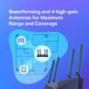 Certified Refurbished TP-Link Archer AX20 AX1800 Smart Dual-Band Wi-Fi 6 Router (Renewed)