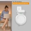 Wall Mount Bracket for TP-Link Deco BE23/BE25/BE3600/BE5000 Mesh WiFi 7 System Network and Power Cord Management Space-Saving TP-Link WiFi 7 Router Wall Mount Bracket (White-3Pack,White)