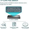 TP-Link TL-SG1210MPE | 8 Port Gigabit PoE Switch | Easy Smart Managed | 8 PoE+ Ports @123W, w/ 2 Uplink Gigabit Ports + 1 Combo SFP Slot | 3 Year Manufacturer Warranty | QoS, Vlan, IGMP & LAG