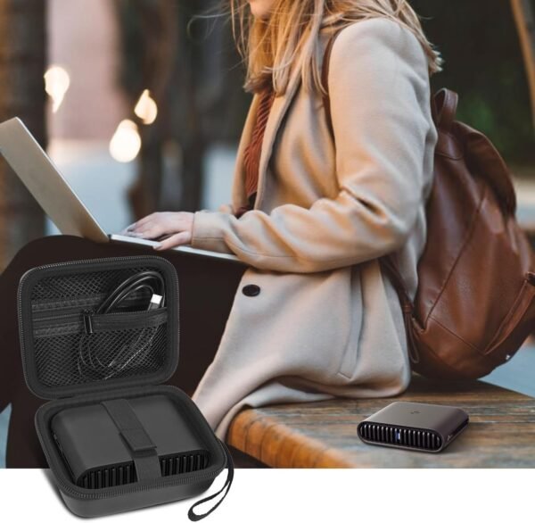 Case Compatible with TP-Link Ultra-Portable Wi-Fi 6 AX1500 AX3000 Travel Router, Storage Holder for TL-WR1502X/ WR3002X WiFi Hotspot for Traveling, Ethernet Cable Network Adapter (Box Only)