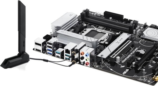 ASUS Prime B650-PLUS WiFi AMD B650 AM5 Ryzen™ Desktop 9000 8000 & 7000 ATX Motherboard, DDR5, PCIe 5.0 M.2, 2.5Gb LAN, WiFi 6E, HDMI™, SATA 6 Gbps, USB Type-C®, BIOS Flashback™, Thunderbolt™ 4 Header