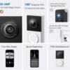 71KB5wGhLPL._AC_SL1500_.jpg Tapo TP-Link Smart Video Doorbell Camera Wired, 2K 5MP, Color Night Vision, 180° Ultra-Wide FOV, 2-Way Audio, Free AI Detection, Cloud & SD Card Storage, Works w/Alexa & Google Home, D130