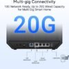 ASUS RT-BE92U BE9700 Tri-Band WiFi 7 Router, Supports New 320MHz Bandwidth & 4096-QAM, MLO, AI WAN Detection, AiMesh Support, Subscription-Free Network Security & Comprehensive VPN Features