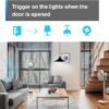 TP-Link Tapo Motion Sensor, Requires Tapo Hub, Long Battery Life w/Sub-1G Low-Power Wireless Protocol, Wide Range Detection, Adjustable Sensitivity, Real-Time Notification, Smart Action, Tapo T100