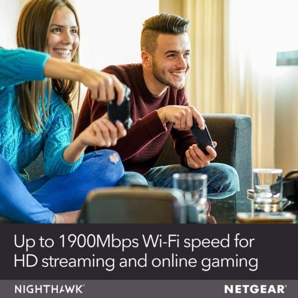 71h8oWgaT5L._AC_SL1200_.jpg Netgear Nighthawk Cable Modem WiFi Router Combo C7000-Compatibility Cable Providers Including Xfinity by Comcast, Spectrum, Cox (Renewed)