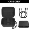 Case Compatible with TP-Link Ultra-Portable Wi-Fi 6 AX1500 AX3000 Travel Router, Storage Holder for TL-WR1502X/ WR3002X WiFi Hotspot for Traveling, Ethernet Cable Network Adapter (Box Only)