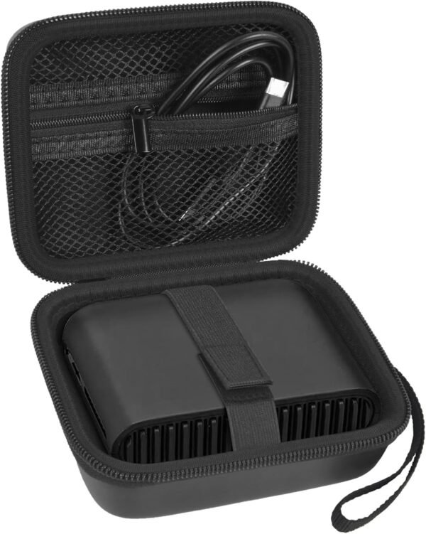 Case Compatible with TP-Link Ultra-Portable Wi-Fi 6 AX1500 AX3000 Travel Router, Storage Holder for TL-WR1502X/ WR3002X WiFi Hotspot for Traveling, Ethernet Cable Network Adapter (Box Only)