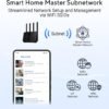 ASUS RT-BE92U BE9700 Tri-Band WiFi 7 Router, Supports New 320MHz Bandwidth & 4096-QAM, MLO, AI WAN Detection, AiMesh Support, Subscription-Free Network Security & Comprehensive VPN Features