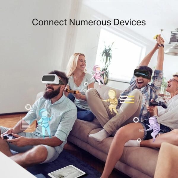 71xbLTMGBbL._AC_SL1500_.jpg TP-Link AX6000 WiFi 6 Router(Archer AX6000) -802.11ax Wireless 8-Stream Gaming Router, 2.5G WAN, 8 Gigabit LAN Ports, MU-MIMO, 1.8GHz Quad-Core CPU