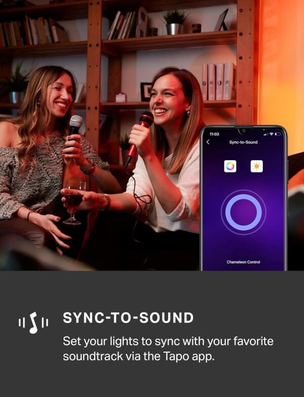 8145UIpntbL._AC_SL1500_.jpg Tapo TP-Link RGBWIC Smart LED Light Strip 16.4Ft, 1000 Lumens, 16M Dimmable Colors, 50 Color Zones, Works w/Apple HomeKit/Alexa/Google Home, Sync-to-Sound, IP44 PU Coating, Trimmable L930-5