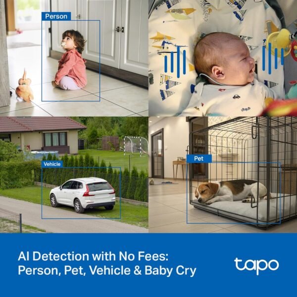 817ezitjntL._AC_SL1500_.jpg Tapo 2K 3MP Pan/Tilt Indoor/Outdoor Security Camera - Free Person/Baby Cry Detect & Motion Track, 360° Pan, Color Night Vision, SD/Cloud Storage, Works w/Alexa & Google Home HybridCam 360