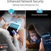 ASUS RT-AXE7800 Tri-band WiFi 6E (802.11ax) Router, 6GHz Band, ASUS Safe Browsing, Upgraded Network Security, Instant Guard, Built-in VPN Features, Parental Controls, 2.5G Port, AiMesh Support