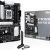 ASUS Prime B650-PLUS WiFi AMD B650 AM5 Ryzen™ Desktop 9000 8000 & 7000 ATX Motherboard, DDR5, PCIe 5.0 M.2, 2.5Gb LAN, WiFi 6E, HDMI™, SATA 6 Gbps, USB Type-C®, BIOS Flashback™, Thunderbolt™ 4 Header