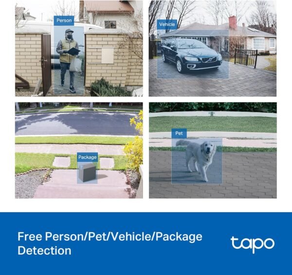 81Zg3gRA5eL._AC_SL1500_.jpg Tapo TP-Link Smart Video Doorbell Camera Wired, 2K 5MP, Color Night Vision, 180° Ultra-Wide FOV, 2-Way Audio, Free AI Detection, Cloud & SD Card Storage, Works w/Alexa & Google Home, D130