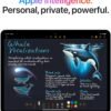 Apple iPad Air 13-inch with M3 chip Built for Apple Intelligence, Liquid Retina Display, 256GB, 12MP Front/Back Camera, Wi-Fi 6E + 5G Cellular, Touch ID, All-Day Battery Life — Space Gray