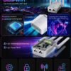 2025 New WiFi Extender Signal Booster, Long Range up to 13355Sq.ft, Wireless Internet Repeater Routers Signal Amplifier for Home, Office, Garage, 8X Faster Access Point with Ethernet Port, 1-Tap Setup
