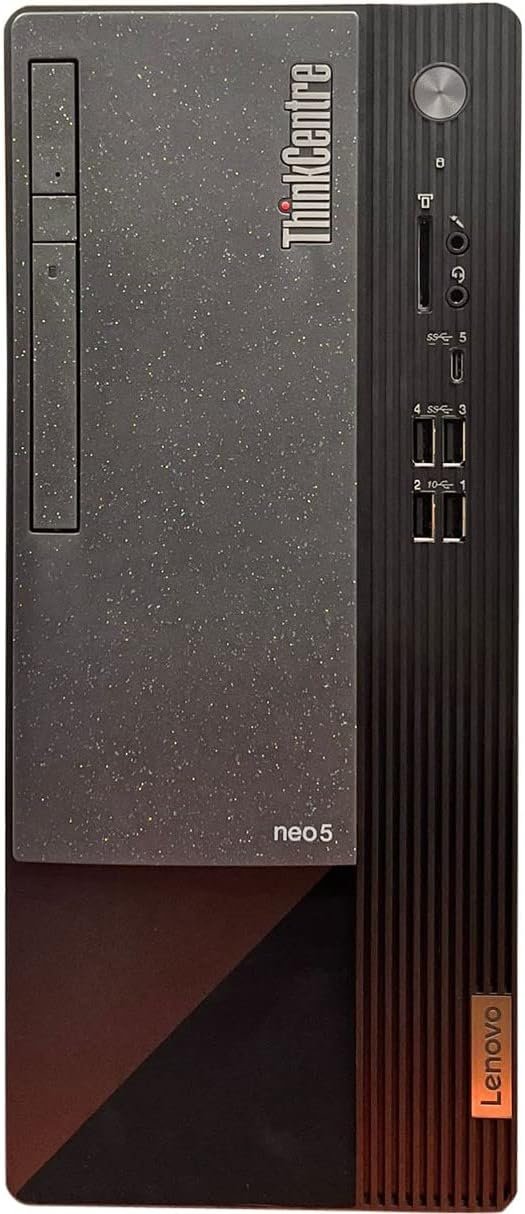 1753989182_61HU7yU8FdL._AC_SL1214_.jpg Lenovo ThinkCentre Neo 50T Gen4 Tower, Intel i9-12900K, 64GB Ram, 2TB NVMe SSD, DisplayPort, HDMI, VGA, DVDRW, USB C, SD Card Reader, Wi-Fi, BT, Windows 11 Pro, Black Desktop