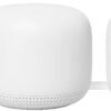 Google Nest WiFi - AC2200 (2nd Generation) Router and Add Google Nest WiFi - AC2200 (2nd Generation) Router and Add On Access Point Mesh Wi-Fi System (3-Pack, Snow)