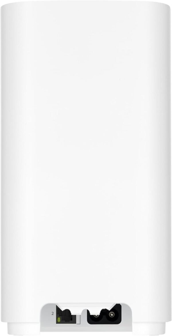 ASUS ZenWiFi BD5 Outdoor Dual-Band WiFi 7 Mesh, 5000 Mbps, 2500 sq. ft. (1pk), Dual 2.5G Ports, IP65, PoE Powered, Wall and Pole Mount, VPNs