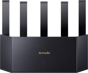 Tenda BE5100 Dual Band Wi-Fi 7 Router (RE6L Pro) – Tenda BE5100 Dual Band Wi-Fi 7 Router (RE6L Pro) – 1x2.5G + 3x1G Ports, Easy Setup, Security Protect, Parental Control, Access Point Mode, Vertical Design, MLO, VPN, NFC