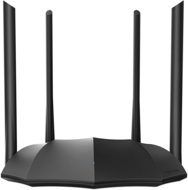 Tenda AC1200 Gigabit WiFi Router - Dual Band High Speed Tenda AC1200 Gigabit WiFi Router - Dual Band High Speed Wireless Internet Router, 3xWAN/LAN Gigabit Ports, 4x6dBi Antennas, MU-MIMO, Beamforming, IPv6, Guest WiFi, AP Mode(AC8)