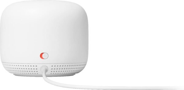 51P8cXxIsHL._AC_SL1500_.jpg Google Nest WiFi - AC2200 (2nd Generation) Router and Add On Access Point Mesh Wi-Fi System (3-Pack, Snow)