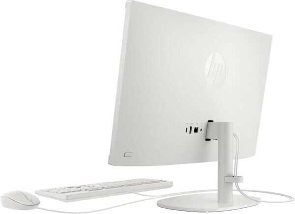 HP 21.5" FHD All-in-One Desktop Computer, 32GB RAM 1.5TB Storage (1TB SSD+512GB Docking Station Set), Dual-Core Intel Celeron, Windows 11 Pro with Microsoft Office Home & Business Included, Snow White