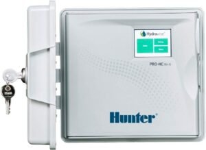 Hunter Hydrawise Pro-HC 24-Station WiFi Smart Sprinkler Controller, Outdoor Irrigation Hunter Hydrawise Pro-HC 24-Station WiFi Smart Sprinkler Controller, Outdoor Irrigation Timer, Weather-Based Watering System, Flow Sensor Ready
