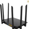 Dual Band 4G LTE Router with SIM Card Slot Unlocked Dual Band 4G LTE Router with SIM Card Slot Unlocked Modem, 1200Mbps Mobile Hotspot Support AT&T and T-Mobile, 6-Antenna Wireless Wi-Fi Router