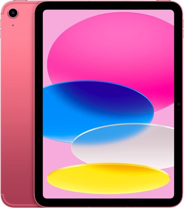 Apple 2022 iPad (10.9-inch, Wi-Fi + Cellular, 64GB) - Pink (Renewed)