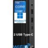 HP Pro Mini 400 G9 Business Mini Desktop Computer, Intel HP Pro Mini 400 G9 Business Mini Desktop Computer, Intel 6-Core i5-12500T (Beat i7-11700T), 16GB DDR4 RAM, 512GB PCIe SSD, WiFi 6, Bluetooth, 2 Type-C, HDMI, 2 DisplayPort, Windows 11 Pro, Vent-Hear