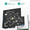 WiFi Thermometer Freezer Alarm, Email Alert, App Notification, Data Record Export, No Subscription Fee, 2 Remote Wireless Temperature Sensors for Refrigerator, Freezer, Hot Tub