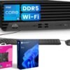 HP Elite 600 Small Form Factor Business Desktop | 13th HP Elite 600 Small Form Factor Business Desktop | 13th Gen Intel 14-Core i5-13500 | 16GB DDR5 | 512GB SSD | HDMI | DP | Wi-Fi | Wired KB & Mouse | Windows 11 Pro | Bundle with ADATA 512GB External SSD