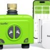 RAINPOINT WiFi Water Timer for Garden Hose, 2 Zone Smart RAINPOINT WiFi Water Timer for Garden Hose, 2 Zone Smart Hose Timer WiFi Sprinkler Controller with Antenna Gateway, APP Remote Control, Weather-Based Smart Watering System for Lawn and Yard
