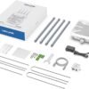 WAVLINK AX1800 Outdoor WiFi 6 Extender, IP67 Weatherproof Outdoor Access Point, High Power Long Range WiFi Extender Signal Booster, 4x8dBi Antennas, Compatible Starlink for Farm, Yard, RV, Campsite