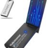 AC1300 USB 3.0 WiFi Adapter for PC, Super-Fast Wireless Network Card Dongle High Gain 5dBi Antenna Dual Band 2.4G/5GHz w/USB Driver for Win 11 10 8.1 8 7 Laptop Desktop, Plug n Play