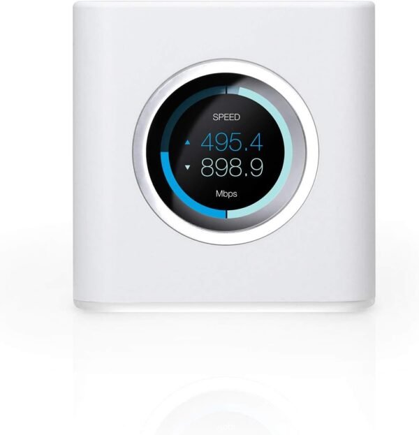AmpliFi HD WiFi System by Ubiquiti Labs, Seamless Whole Home Wireless Internet Coverage, HD WiFi Router, 2 Mesh Points, 4 Gigabit Ethernet, 1 WAN Port, Ethernet Cable (AmpliFi HD UniBody)