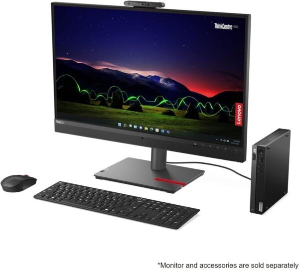 61UpUrQQZhL._AC_SL1500_.jpg Lenovo ThinkCentre 50q Gen 4 Business Mini Desktop, 13th Gen Intel Core i5-13420H, 32GB RAM, 1TB SSD, Display Port, Wired Keyboard & Mouse, Wi-Fi 6, Windows 11 Pro, Black