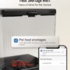 oneisall Automatic Cat Feeder with 5G WiFi, Automatic Cat Food Dispenser for 2 Cats Small Pets, 20 Cups/5L Timed Dry Food Dispenser with APP Control