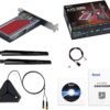 fenvi AX210 WiFi 6E PCI-E WiFi Adapter BT5.2 RGB Gaming 802.11ax ac 160MHz 2.4GHz 5GHz 6GHz Tri-Band 5400Mbps AX210NGW Desktop WiFi Card for PC Windows(Only WiFi 6E Router Antennas Support 6Ghz Band)
