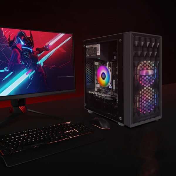 61l7HHaN50L._AC_SL1200_.jpg STGAubron Gaming PC Computer Desktop, Radeon RX 560 4G, Intel Core I7 8th up to 4.1GHz, 16G DDR4, 512G SSD, WiFi 6 & BT 5.2, RGB Fan x2, Windows 11 Home