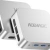 ACEMAGIC Vista V1 Mini PC N150, 16GB DDR4 RAM 1TB SSD Mini Computers, 11 Pro Desktop 4K Dual Display, WiFi/Bluetooth, for Home Office Business, up to 3.6 GHz(Beat N100/N95)