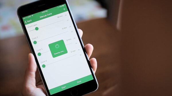 61oIICSutWL._AC_SL1500_.jpg Rain Bird ARC8 App-Based Indoor/Outdoor Smart Irrigation WiFi Timer/Controller, 8-Zone/Station, EPA WaterSense Certified, Compatible with Alexa