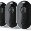 Arlo Pro 5S Spotlight Security Camera 2K HDR | Outdoor | Wireless | Dual-Band Wi-Fi Connects to Strongest Network |12X Zoom, 2-Way Audio, Siren, Color Night Vision,Live Stream(White, 4 Cameras)