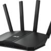 ASUS RT-BE82U Dual-Band WiFi 7 (802.11be) Smart AiMesh Extendable Router, 6500 Mbps, Five 2.5GbE Ports, 4096-QAM, Up to 3 SSIDs for IoT Devices, Parental Controls & VPNs, Advanced Network Security