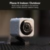WYZE Cam v4, 2.5K WiFi Security Camera, Indoor/Outdoor Cameras for Home Security, Pet Camera/Baby Monitor, Motion Activated Spotlight/Siren, Color Night Vision, 2-Way Audio, Works with Alexa & Google