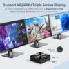 Mini PC, 13th Twin Lake N150 (Beat N100/N95, up to 3.6GHz), 16GB DDR4 RAM 512GB M.2 SSD Dual LAN, Mini Desktop Computers Windows 11, 4K Triple Display, Type-C/WiFi 6/BT5.2/Micro PC for Home Office