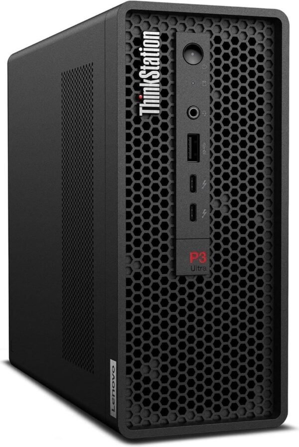 712dxsX3nOL._AC_SL1358_.jpg Lenovo ThinkStation P3 SFF Workstation Desktop (Intel 20-Core i7-14700, 128GB RAM, 4TB SSD, NVIDIA T400 4GB) for Engineers, Analysts, Creative Professionals, Wi-Fi, Thunderbolt 4, Ethernet, Win 11 Pro