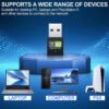 USB WiFi Adapter 600Mbps Dual Band 2.4G 5.8G Support AP Mode IEEE 802.11g Wireless Network Adapter for Laptop Desktop PC,USB WiFi Adapter 600M Dual Band 2.4G 5.8G Wireless Network Adapter
