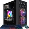 STGAubron Gaming PC Computer Desktop, Radeon RX 560 4G, Intel STGAubron Gaming PC Computer Desktop, Radeon RX 560 4G, Intel Core I7 8th up to 4.1GHz, 16G DDR4, 512G SSD, WiFi 6 & BT 5.2, RGB Fan x2, Windows 11 Home